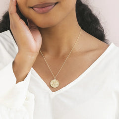 Rayonu Sagittarius Zodiac Diamond Pendant