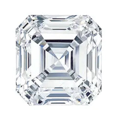 Rayonu Lab Grown Loose Asscher Diamond | Custom Color & Clarity