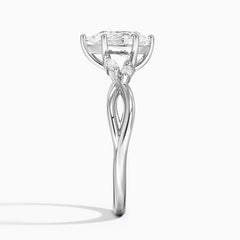 Willow Lab Grown Pear Diamond Engagement Ring