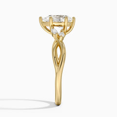 Willow Lab Grown Pear Diamond Engagement Ring