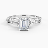 Willow Lab Grown Enerald Diamond Engagement Ring