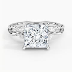 Willow Lab Grown Princess Diamond Engagement Ring