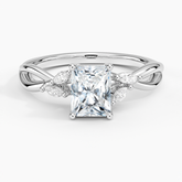 Willow Lab Grown Radiant Diamond Engagement Ring