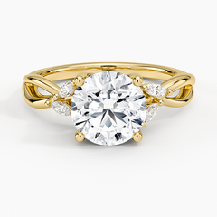 Willow Lab Grown Round Diamond Engagement Ring