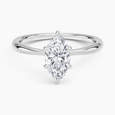 Esme Classic Six-Prong Lab Grown Marquise Diamond Engagement Ring