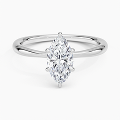 Esme Classic Six-Prong Lab Grown Marquise Diamond Engagement Ring