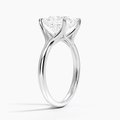 Reverie Solitaire Lab Grown Princess Diamond Engagement Ring