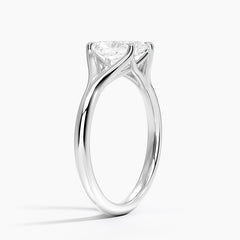 Reverie Solitaire Lab Grown Radiant Diamond Engagement Ring