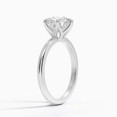 Esme Classic Six-Prong Lab Grown Round Diamond Engagement Ring
