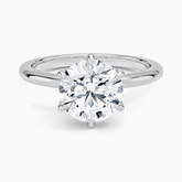Esme Classic Six-Prong Lab Grown Round Diamond Engagement Ring