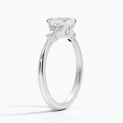 Nadia Lab Grown Asscher Diamond Engagement Ring