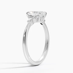 Nadia Lab Grown Radiant Diamond Engagement Ring