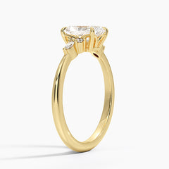Nadia Lab Grown Radiant Diamond Engagement Ring