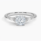 Nadia Lab Grown Cushion Diamond Engagement Ring