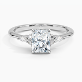 Nadia Lab Grown Radiant Diamond Engagement Ring