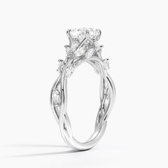 Secret Garden Lab Grown Cushion Diamond Engagement Ring
