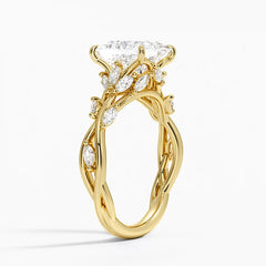 Secret Garden Lab Grown Princess Diamond Engagement Ring