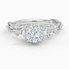 Secret Garden Lab Grown Cushion Diamond Engagement Ring