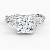 Secret Garden Lab Grown Princess Diamond Engagement Ring