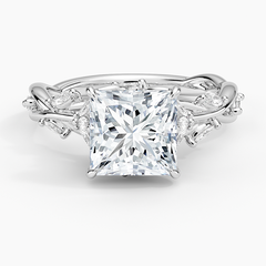 Secret Garden Lab Grown Princess Diamond Engagement Ring