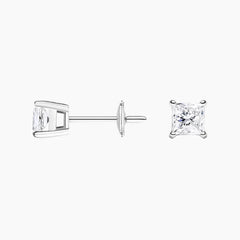 Rayonu Princess Diamond Stud Earrings