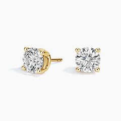 Rayonu Perfect 4-Prong Certified Lab Diamond Stud Earrings