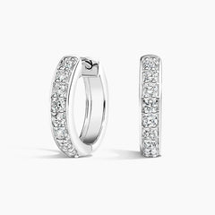 Rayonu Luxe Diamond Huggie Earrings