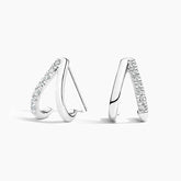 Rayonu Zuri Diamond Huggie Earrings