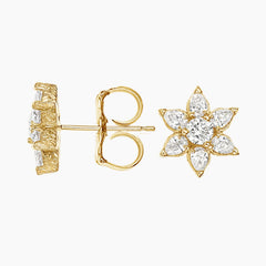 Rayonu Logan Hollowell Flora Lab Diamond Earrings