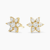 Rayonu Logan Hollowell Flora Lab Diamond Earrings