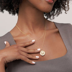 Rayonu Cancer Zodiac Diamond Pendant