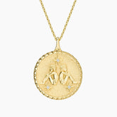 Rayonu Gemini Zodiac Diamond Pendant