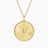 Rayonu Scorpio Zodiac Diamond Pendant