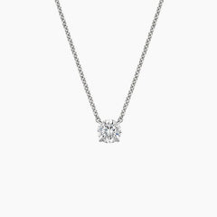 Rayonu Perfect Solitaire Round Lab Diamond Pendant