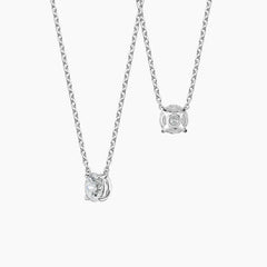 Rayonu Perfect Solitaire Round Lab Diamond Pendant