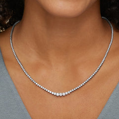 Rayonu Melrose Lab Diamond Necklace