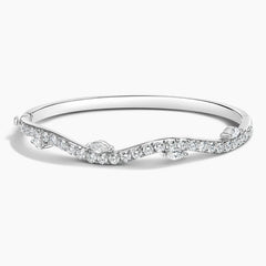 Rayonu Luxe Willow Diamond Bangle Bracelet
