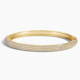 Rayonu Lab Diamond Tube Bangle Bracelet