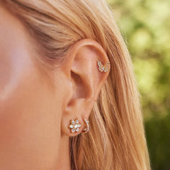 Rayonu Logan Hollowell Flora Lab Diamond Earrings