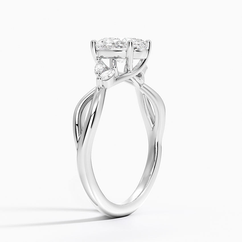 Willow Lab Grown Oval Diamond Engagement Ring