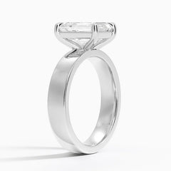 Peyton Solitaire Lab Grown Round Diamond Engagement Ring