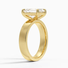 Peyton Solitaire Lab Grown Round Diamond Engagement Ring