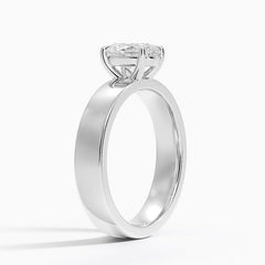 Peyton Solitaire Lab Grown Oval Diamond Engagement Ring