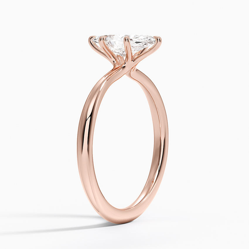 Esme Classic Six-Prong Lab Grown Marquise Diamond Engagement Ring