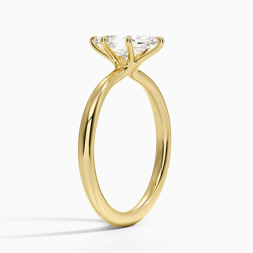 Esme Classic Six-Prong Lab Grown Marquise Diamond Engagement Ring