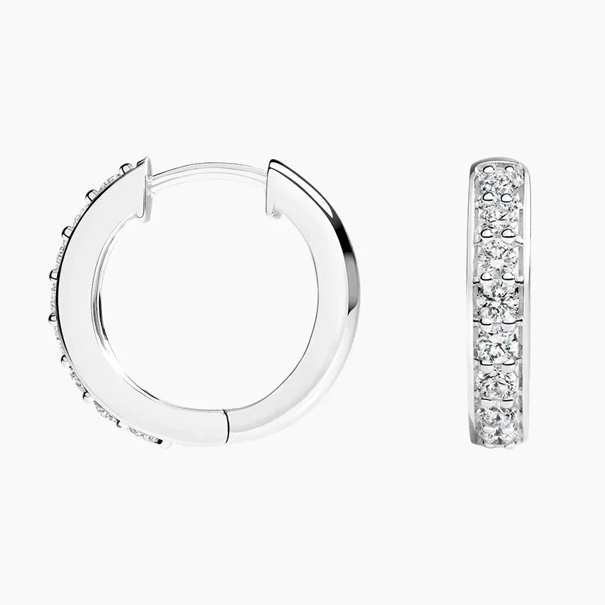 Luxe Diamond Huggie Earrings (1/2ct. tw.) in 18K Gold