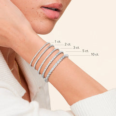 Rauony Certified Lab Diamond Tennis Bracelet